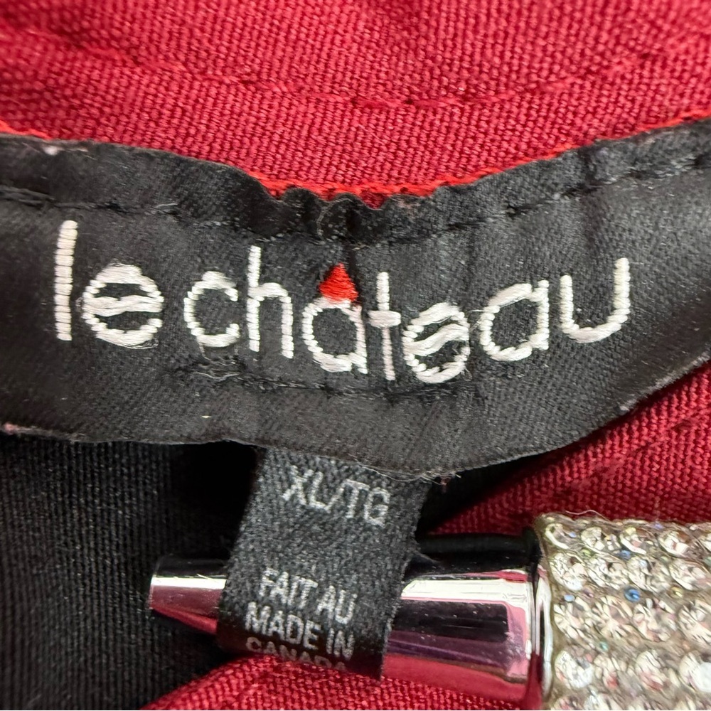 Le chateau dress mini vintage style Elegant Black and Red Sleeveless Dress - Picture 11 of 14